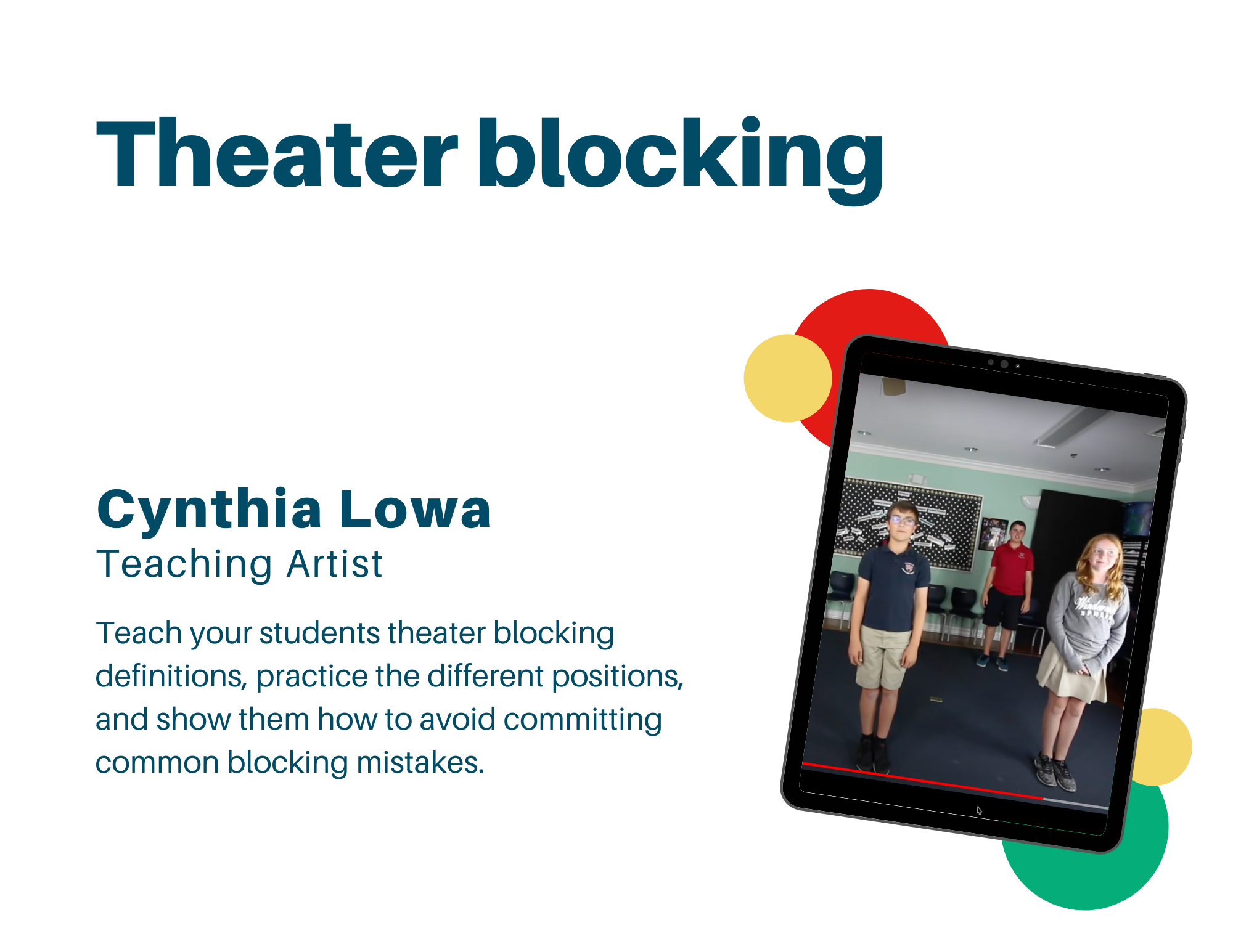 theater blocking