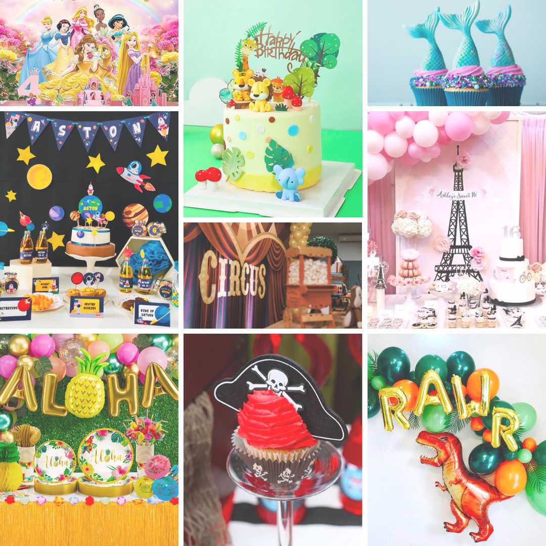 Birthday party themes at World Upside Down in Greenville SC